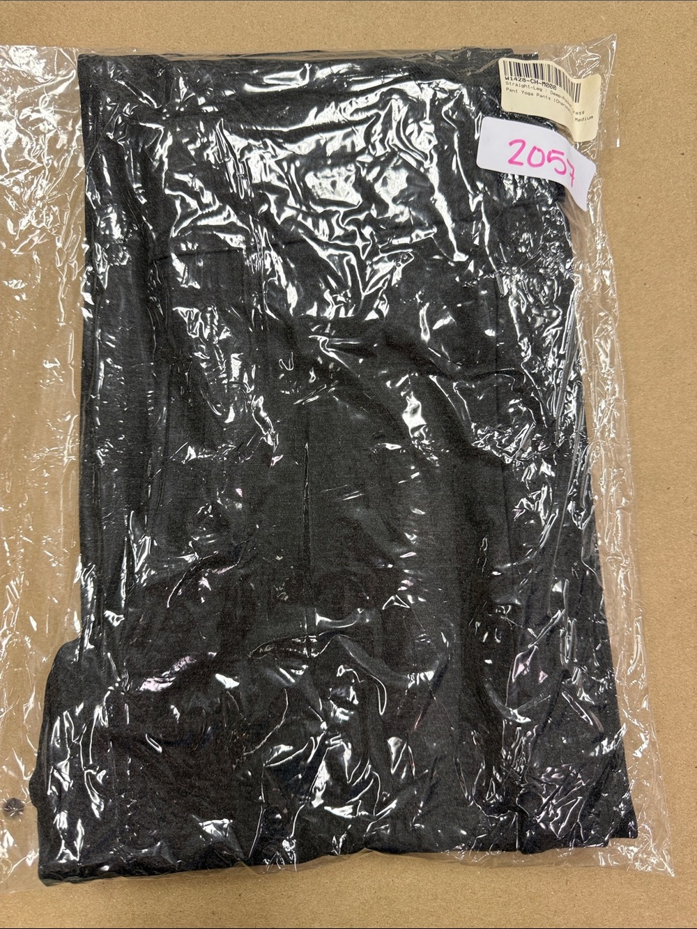 New Betabrand Charcoal Straight Deep Pocket Dress Pant Yoga Pants Medium